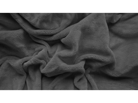 Light gray microplush sheet